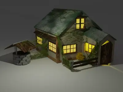 village house Free 3D model