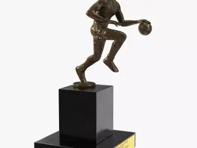NBA Most Valuable Player Trophy 3D model