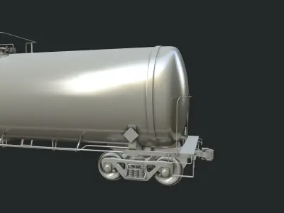 Tanker Car 3D model