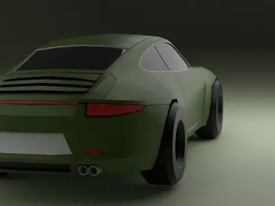 Low Poly Racing Pack Low-poly 3D model