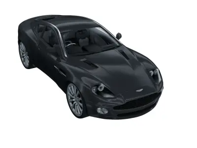 Aston Martin - 2001 - V12 Vanquish 3D model