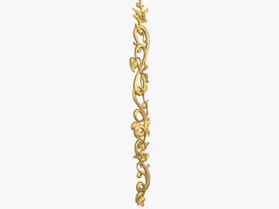 Classic decor ornament 200 3D model
