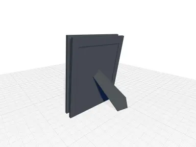 Leather Picture Frame 3D model