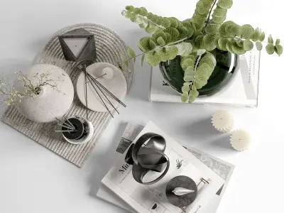 Decorative Set 07 3D model