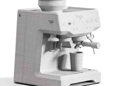 Sage the Barista Express Cofee Espresso Machine 3D model