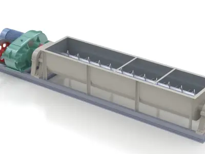 Biaxial Mixer 3D model