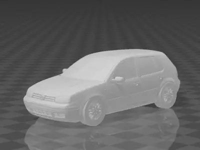 GOLF KEYCHAIN 3D print model