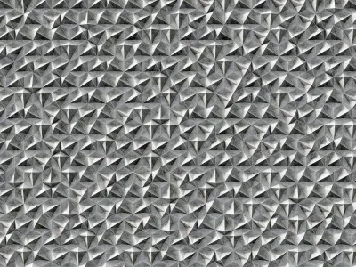 Panel concrete Hexagon n1 3D model