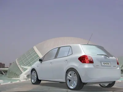 Toyota Auris 2006 3D model