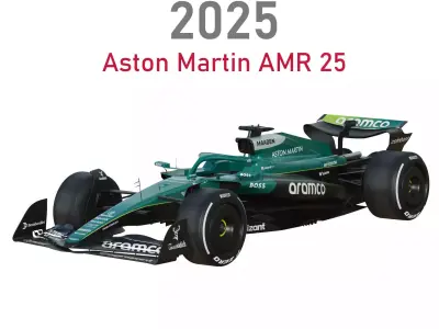 F1 Racing Cars Pack 2025