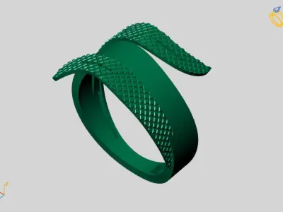 Women Plain Ring STL Models Womens Ring 3dmodels 3D print model 3D print model 62