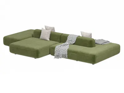 Sofa ROYALTY 2 0 by Luzaro Configuration 7 3D model