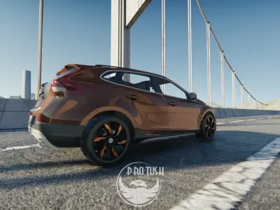 Volvo V40 CrossCountry 2013 3D model