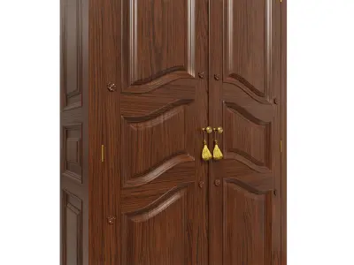 Classic cabinet 08 04 3D model