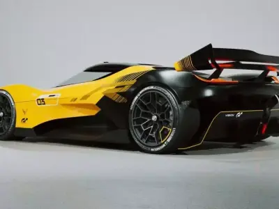 Corvette CX-R 3D model