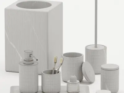 decorative set 010 3D model