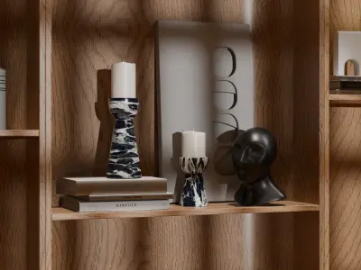 Collection 1 of 3D Sculptures for Archviz 3D model