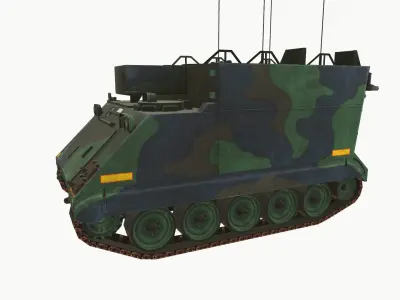 M577 CPC Low-poly 3D model