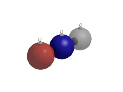 Christmas tree decorations Free 3D model