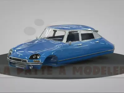 Citroen DS LPAM 3D model