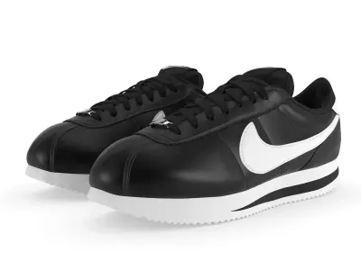 Nike Cortez Basic PBR Low-poly 3D model