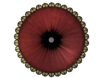 Christmas decorations Christmas Tree Skirt Low-poly 3D model