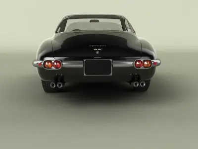 Ferrari 400 Superamerica Aerodinamica 3D model
