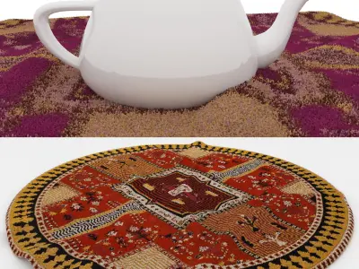Rugs No 698 Low-poly 3D model