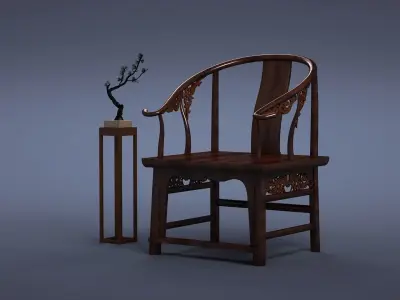 cabinet cabinet wardrobe sofa bed table bookshelve 3D model