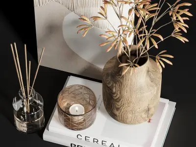 Decorative set029 3D model