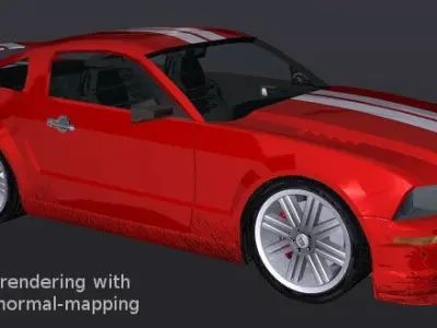 Street Drivers Low-poly 3D model