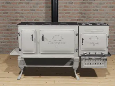 3d Vintage Range 3D model