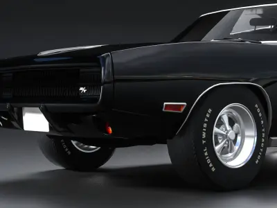 dodge charger  3D model