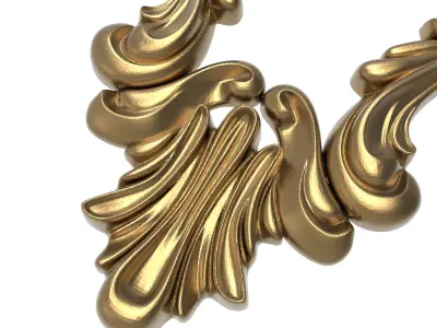  decorative pattern ready for 3D printing 3D model 83