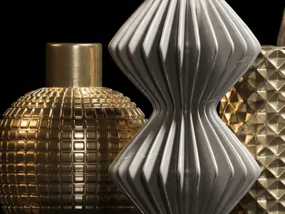  decorative vase 3D model