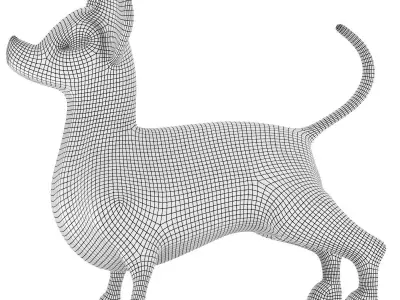 Alebrije Chihuahua Dog 3D model