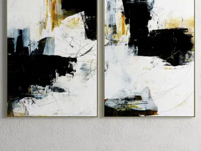 Photo Frame 21 Low-poly 3D model