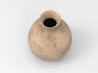 Boco Vase Low-poly 3D model