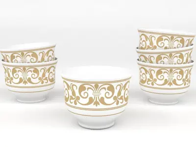 Arabic Coffee Cup 3D model