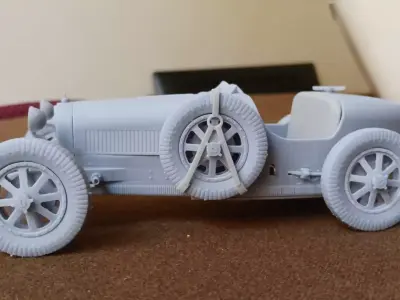Bugatti Type 35A Printable 3D print model