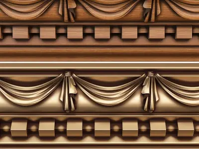 cornice for cnc 3D model
