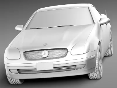 Mercedes-Benz SLK R170 1996-2004 3D model