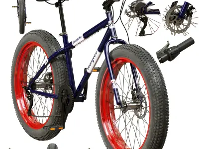 Mongoose Dolomite bicycle 3D model