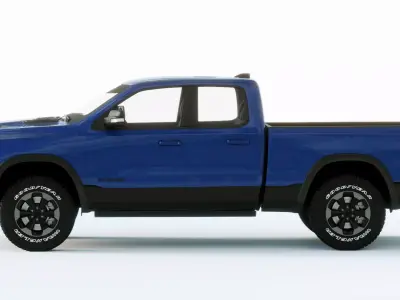 Dodge Ram 1500 Rebel 2019 3D model