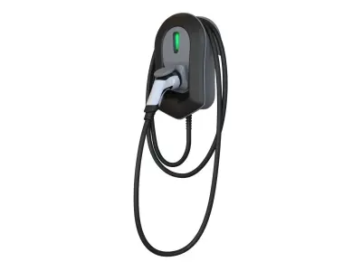 EV Charger 05 Low-poly 3D model