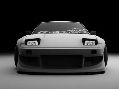 Nissan 180SX 3D model