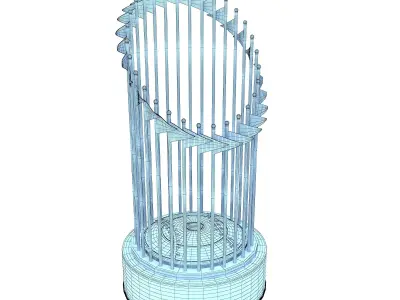 Baseball Throphy 3D model