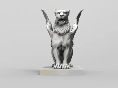 Griffin for 3d print 3D print model