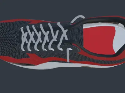 Sneaker Low-poly Low-poly 3D model