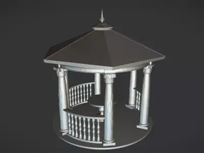 pavilion 3D print model